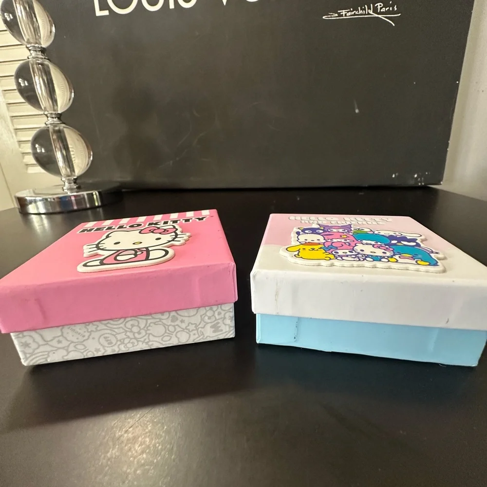 🆕BUNDLE of 2 Hello Kitty Silver Plated Earrings